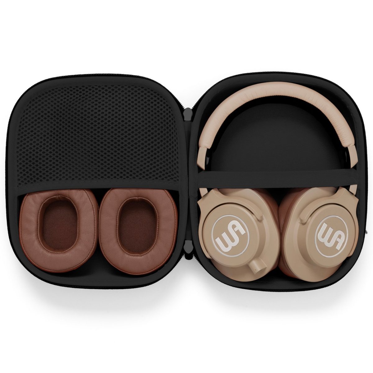 Warm Audio - Tan HeadRoom Closed-Back Headphones #WA-HR