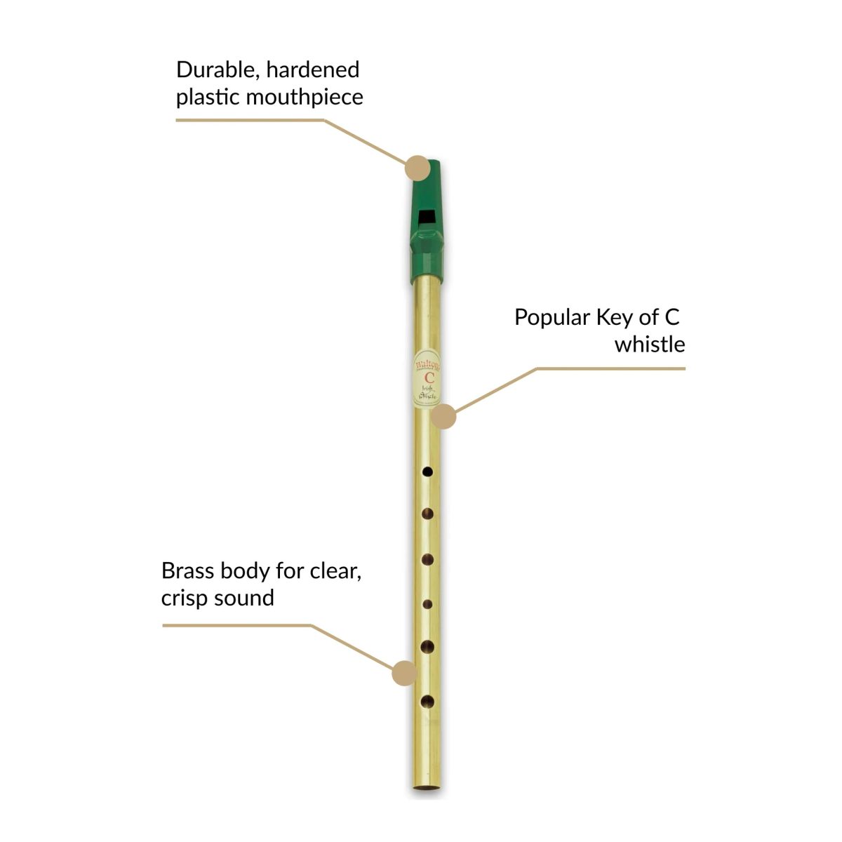 Waltons - Irish Penny Whistle - Key of C