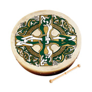 Waltons - 8" Celtic Design Bodhran - Gaelic Cross