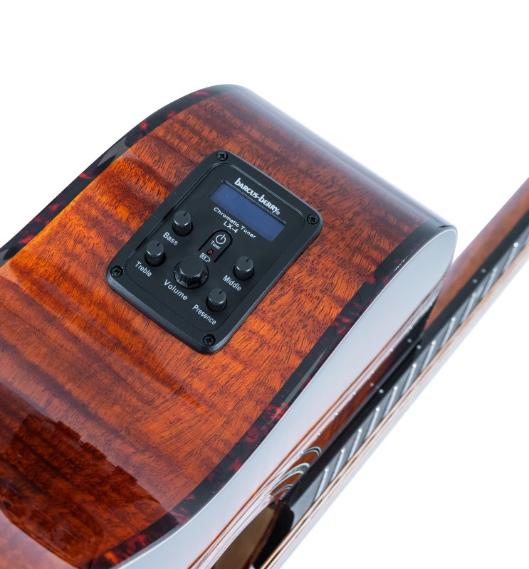Washburn - Comfort G12FCE Acoustic-electric Guitar, Cognac Sunburst #WCG12FCE