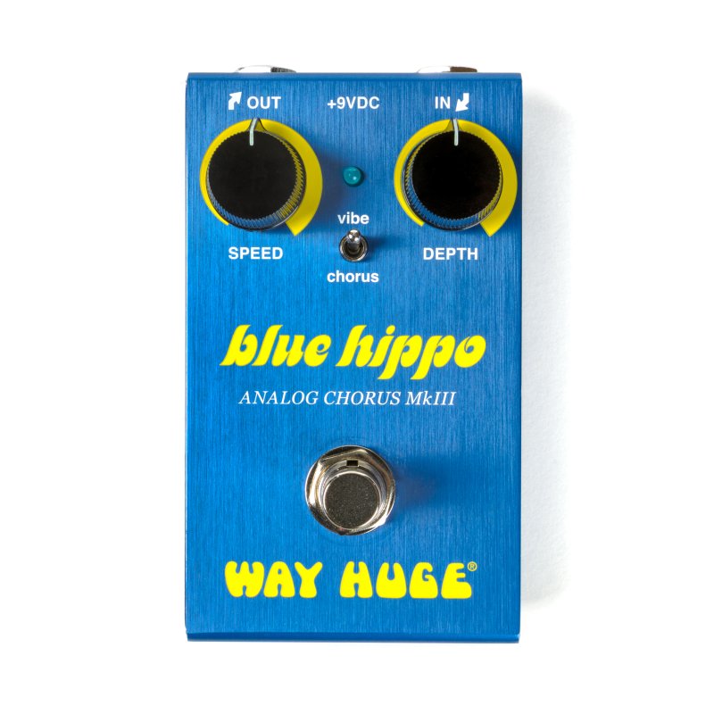 Way Huge - Way Huge Electronics Mini Blue Hippo Analog Chorus Effects Pedal #WM61