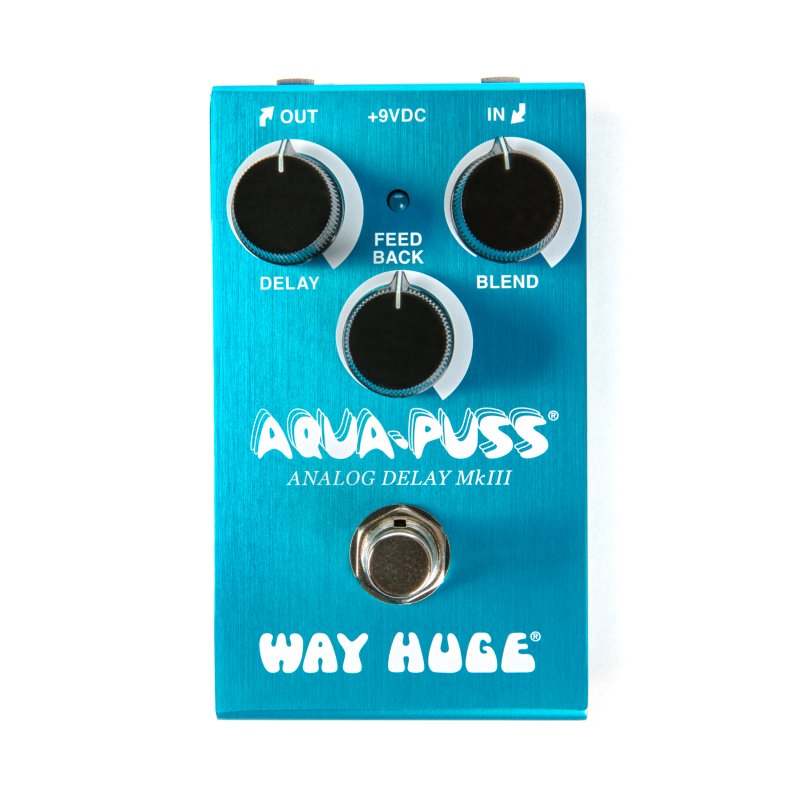 Way Huge - Way Huge Electronics Mini Aqua-Puss Analog Delay Effects Pedal #WM71