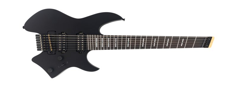 Sire - Larry Carlton X6 Headless-6 String Electric Guitar, Black Satin #X6-HDL-6-BKS