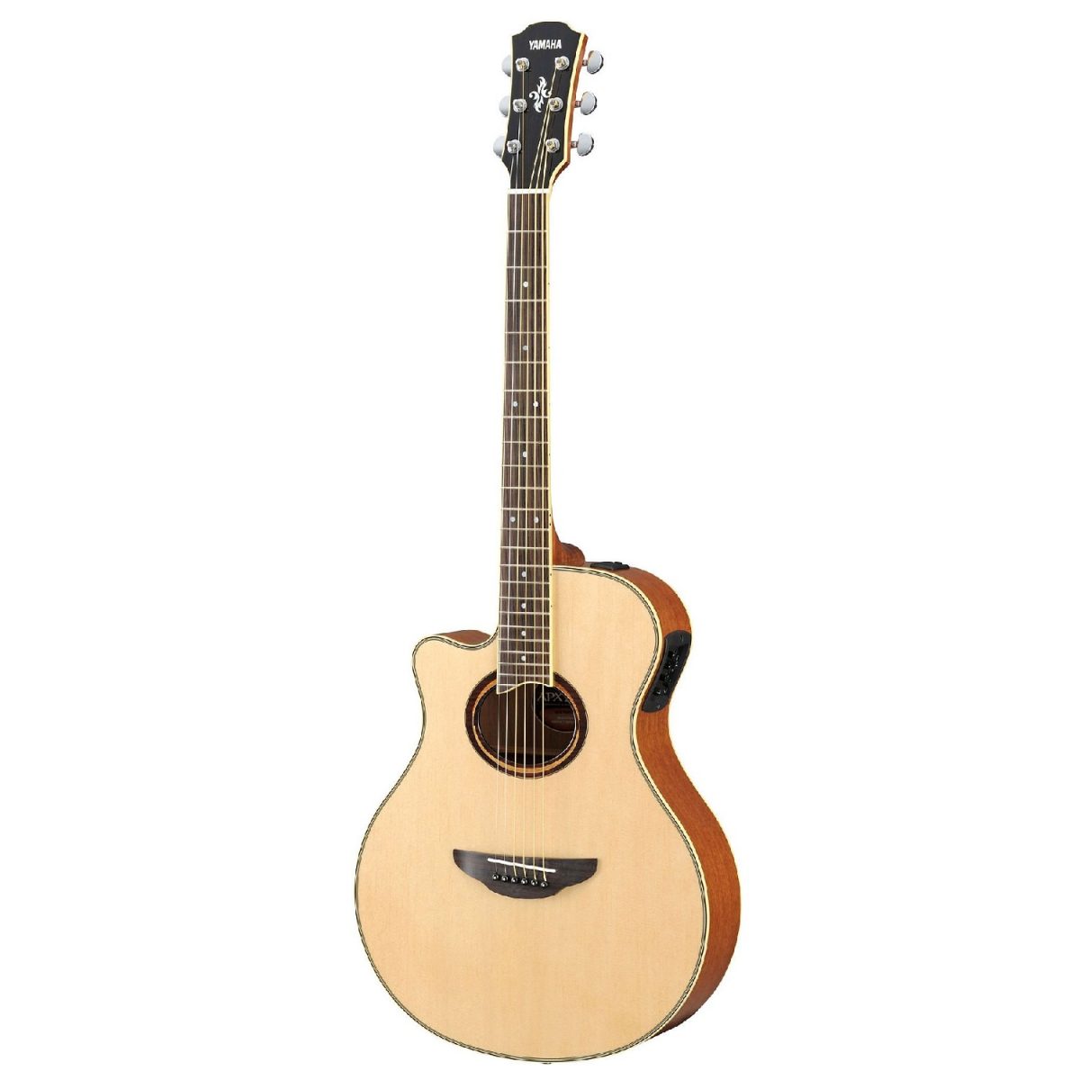 Yamaha - APX700IIL NT - Thin-Line Left Handed Acoustic Electric Guitar - Natural