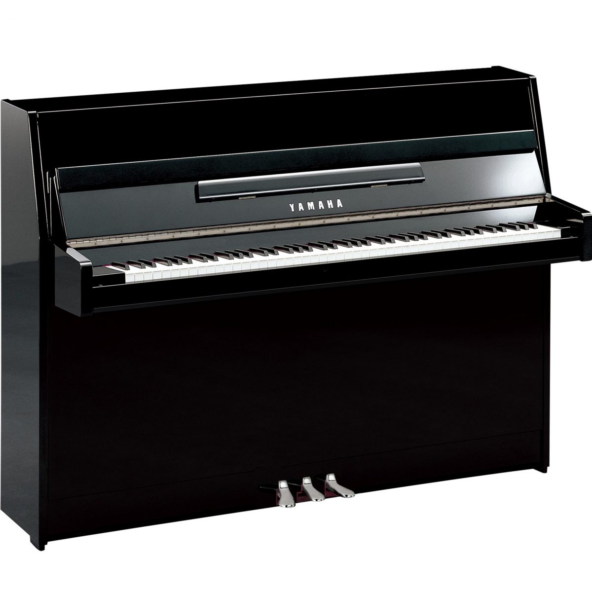 Yamaha B1PEC - Upright Piano - Polished Ebony with Chrome