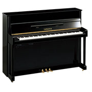 Yamaha - b2 TC3 TransAcoustic Upright Piano - Polished Ebony