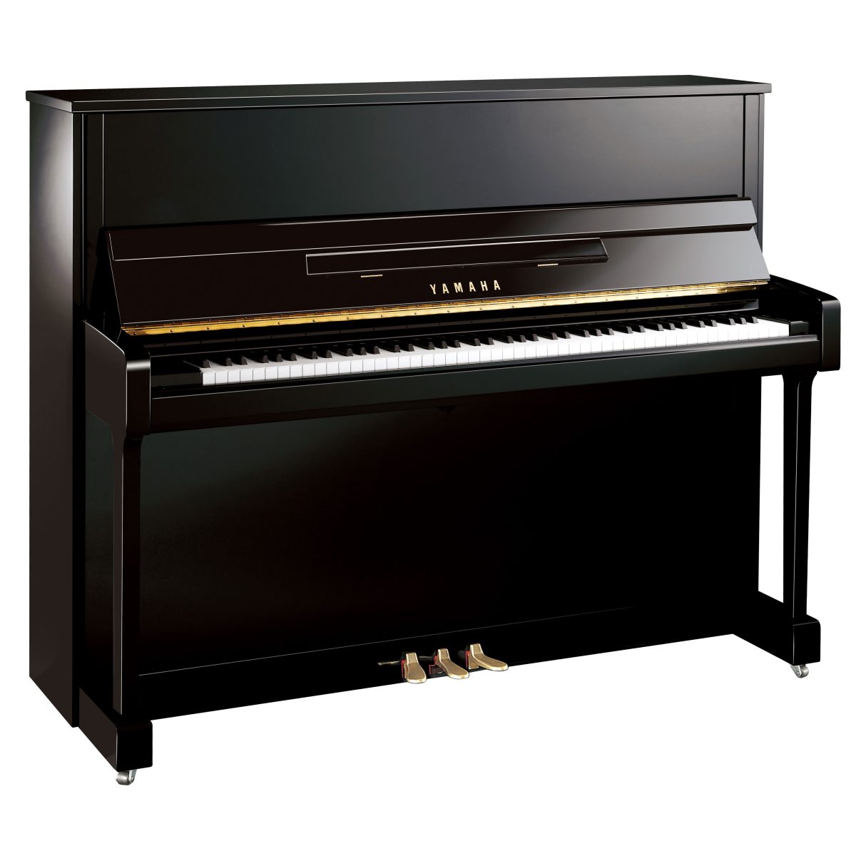 Yamaha - b3 Upright Piano Polished Ebony