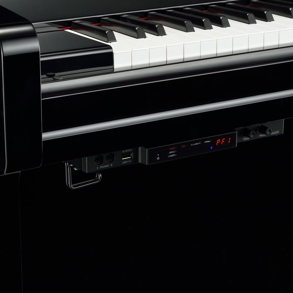 Yamaha - b3 SC3 Upright SILENT Piano™ Polished Ebony