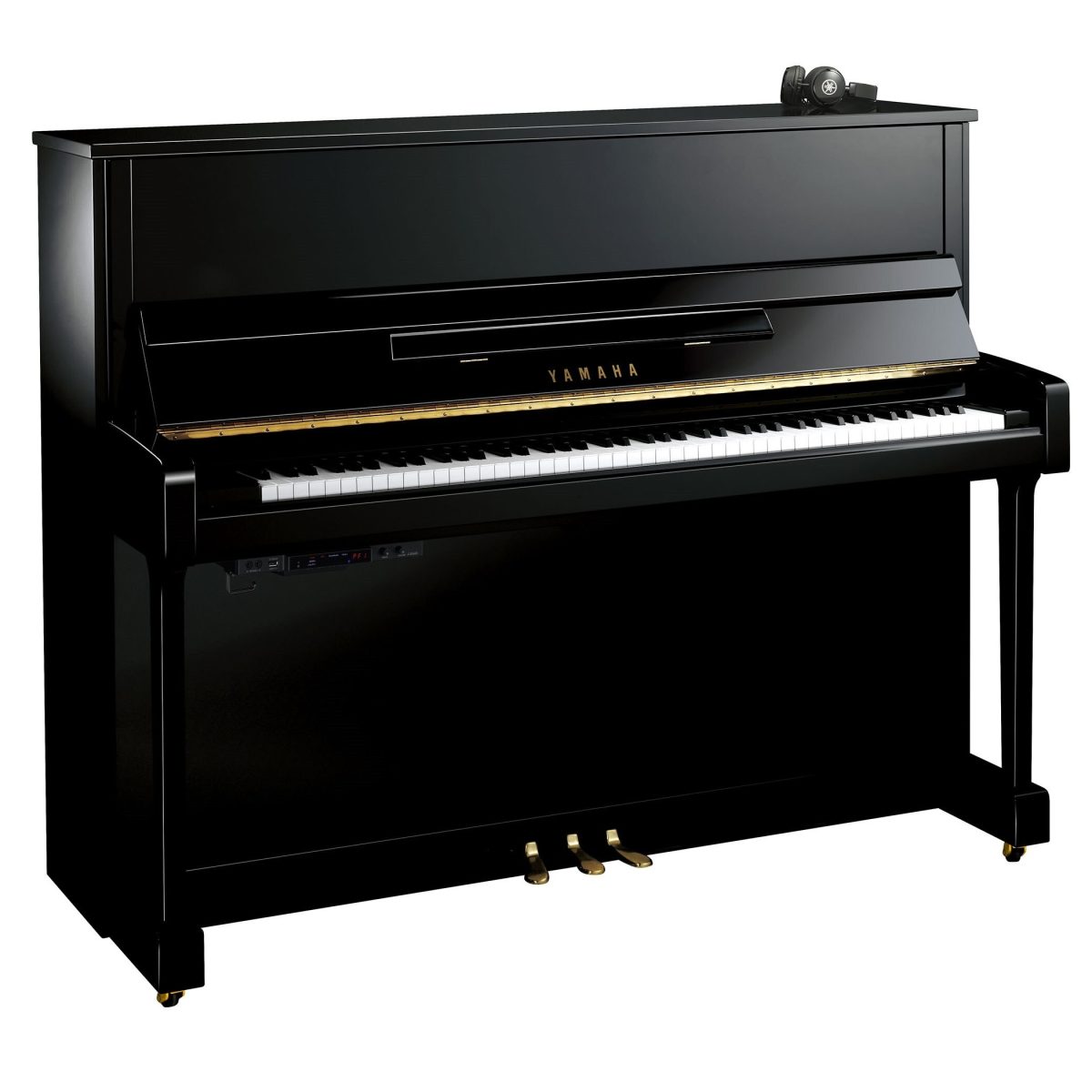 Yamaha - b3 SC3 Upright SILENT Piano™ Polished Ebony