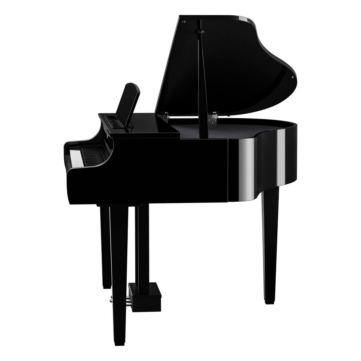 Yamaha - CLP-865GP Polished Ebony Clavinova Digital Grand Piano
