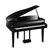 Yamaha - CLP-865GP Polished Ebony Clavinova Digital Grand Piano