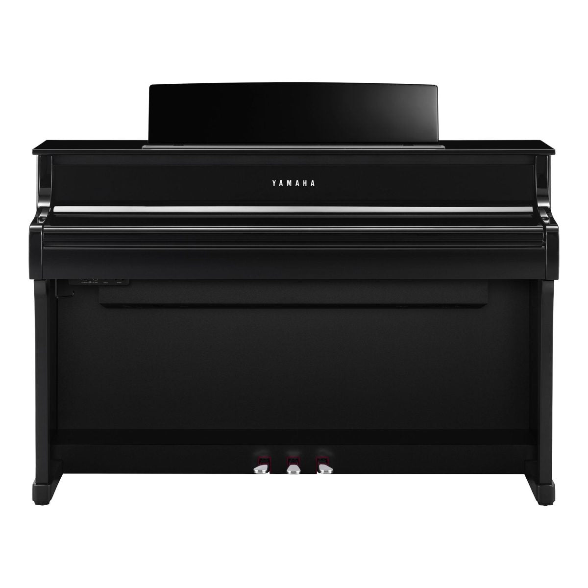 Yamaha - CLP-875 Polished Ebony Clavinova Digital Piano