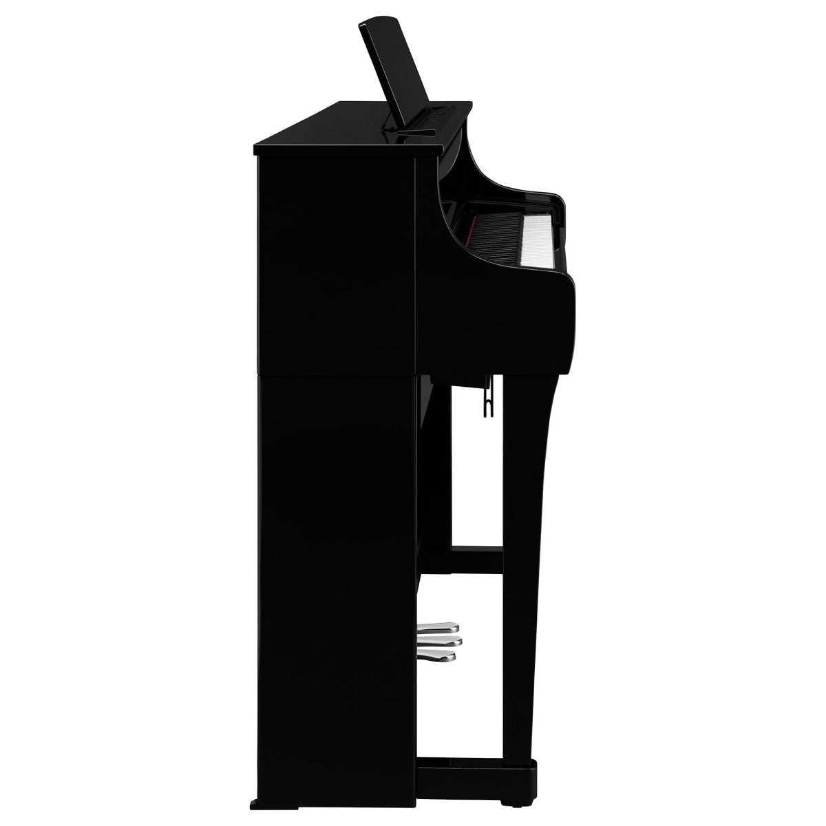 Yamaha - CLP-875 Polished Ebony Clavinova Digital Piano