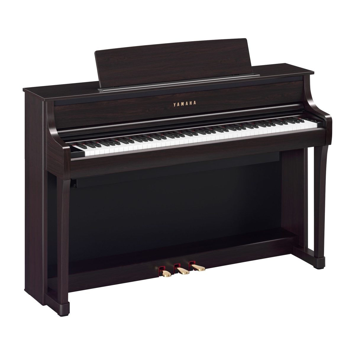 Yamaha - CLP-875 Dark Rosewood Clavinova Digital Piano