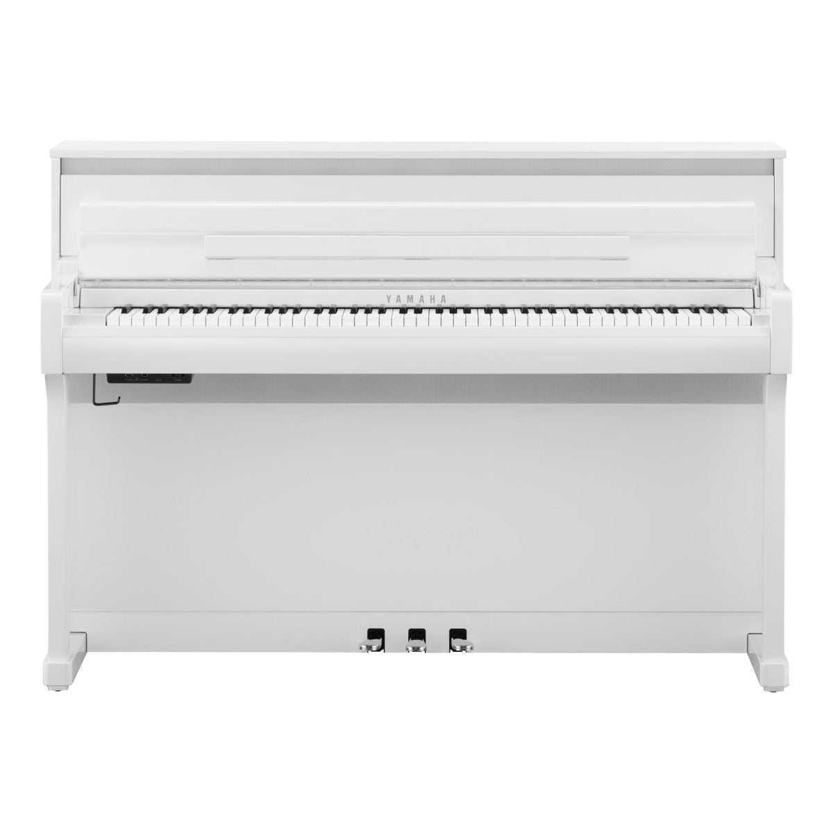 Yamaha - CLP-885 Polished White Clavinova Digital Piano