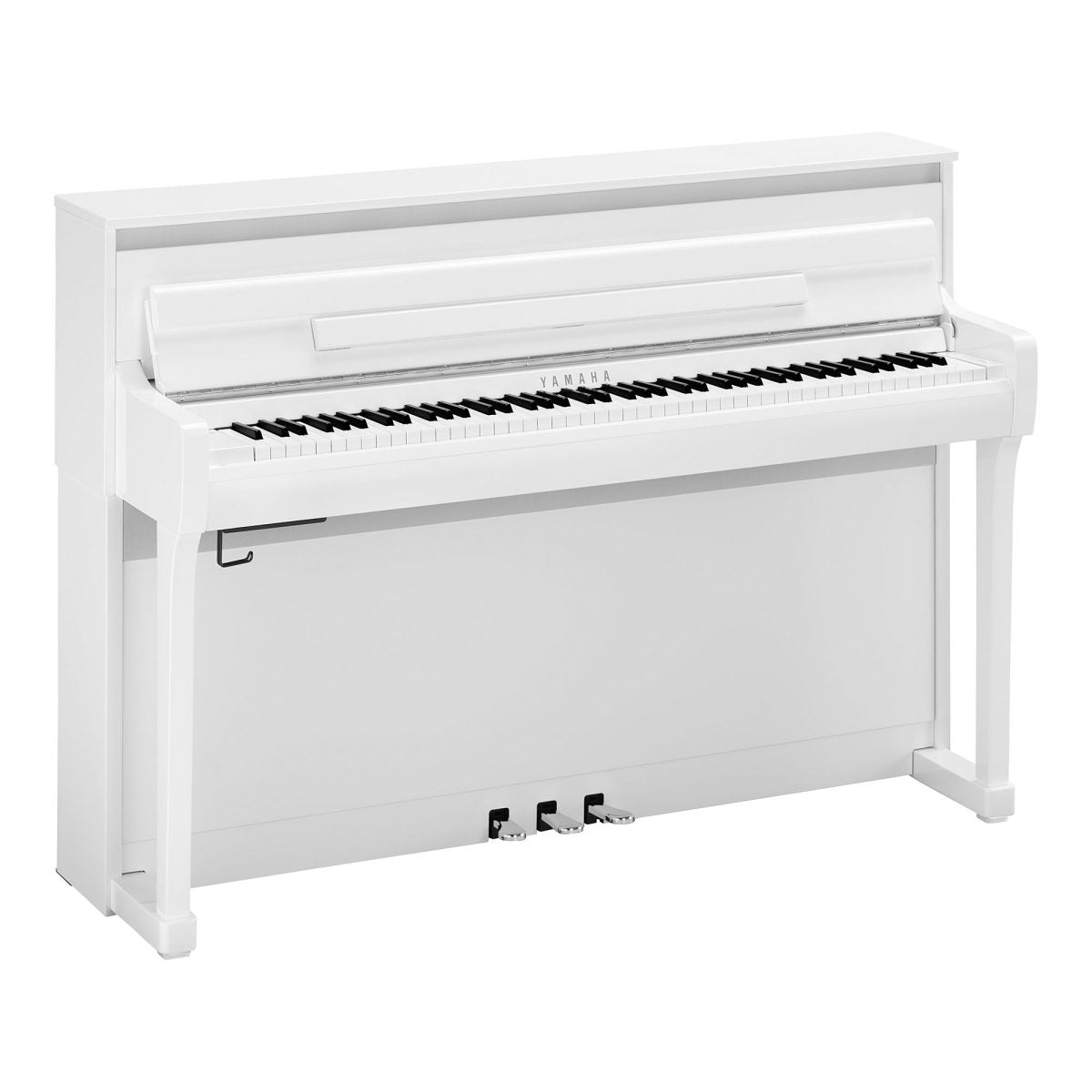Yamaha - CLP-885 Polished White Clavinova Digital Piano