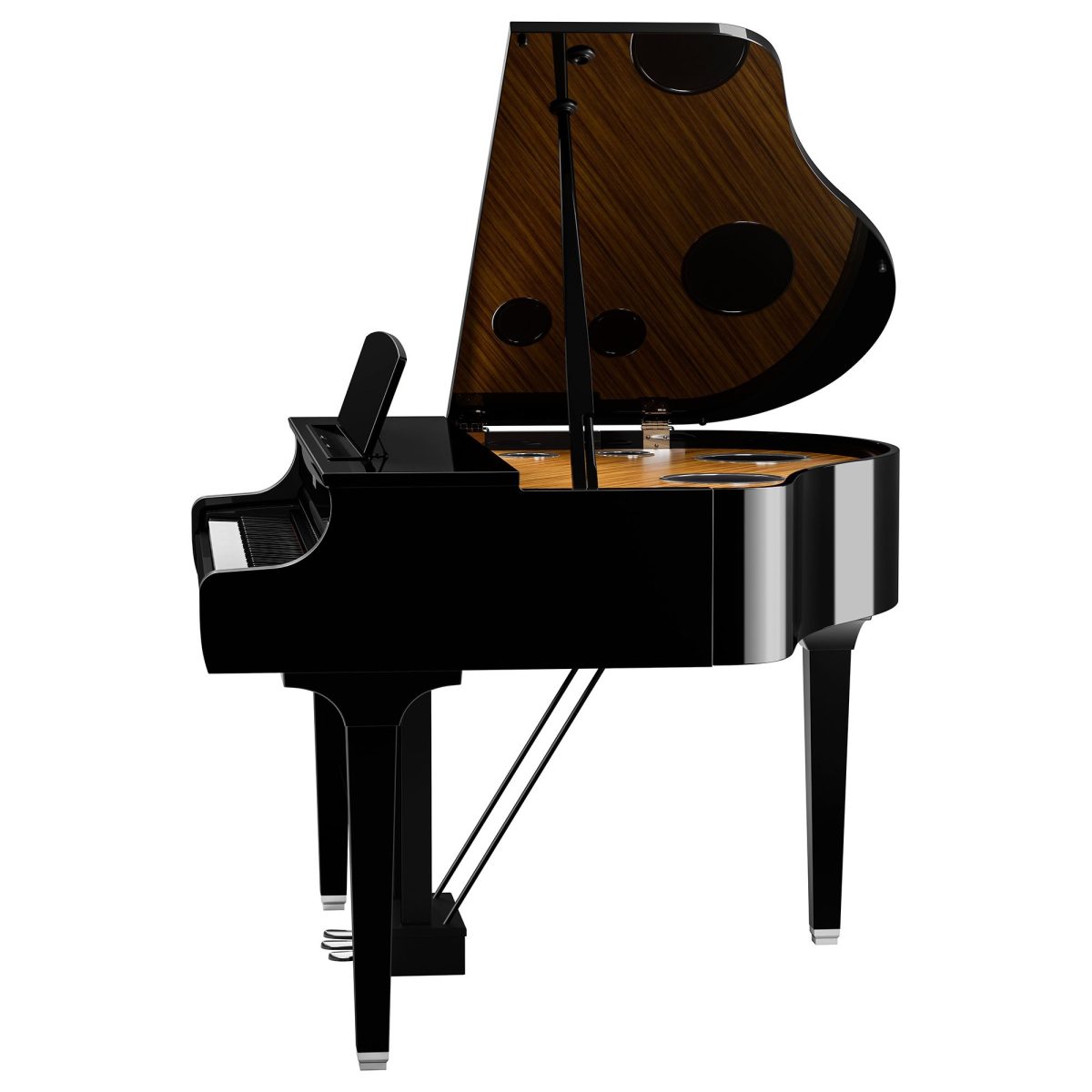 Yamaha - CLP-895GP Polished Ebony Clavinova Digital Grand Piano