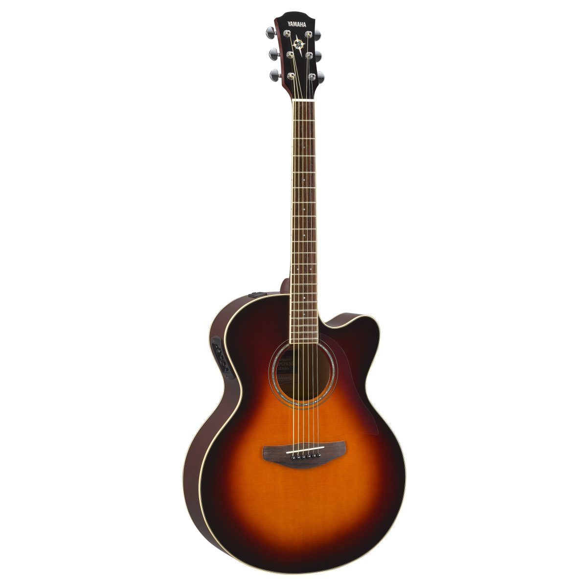 Yamaha – CPX600 Old Violin Sunburst Acoustic-Electric Guitar