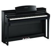 Yamaha - CSP-275 PE Clavinova - Polished Ebony Angle