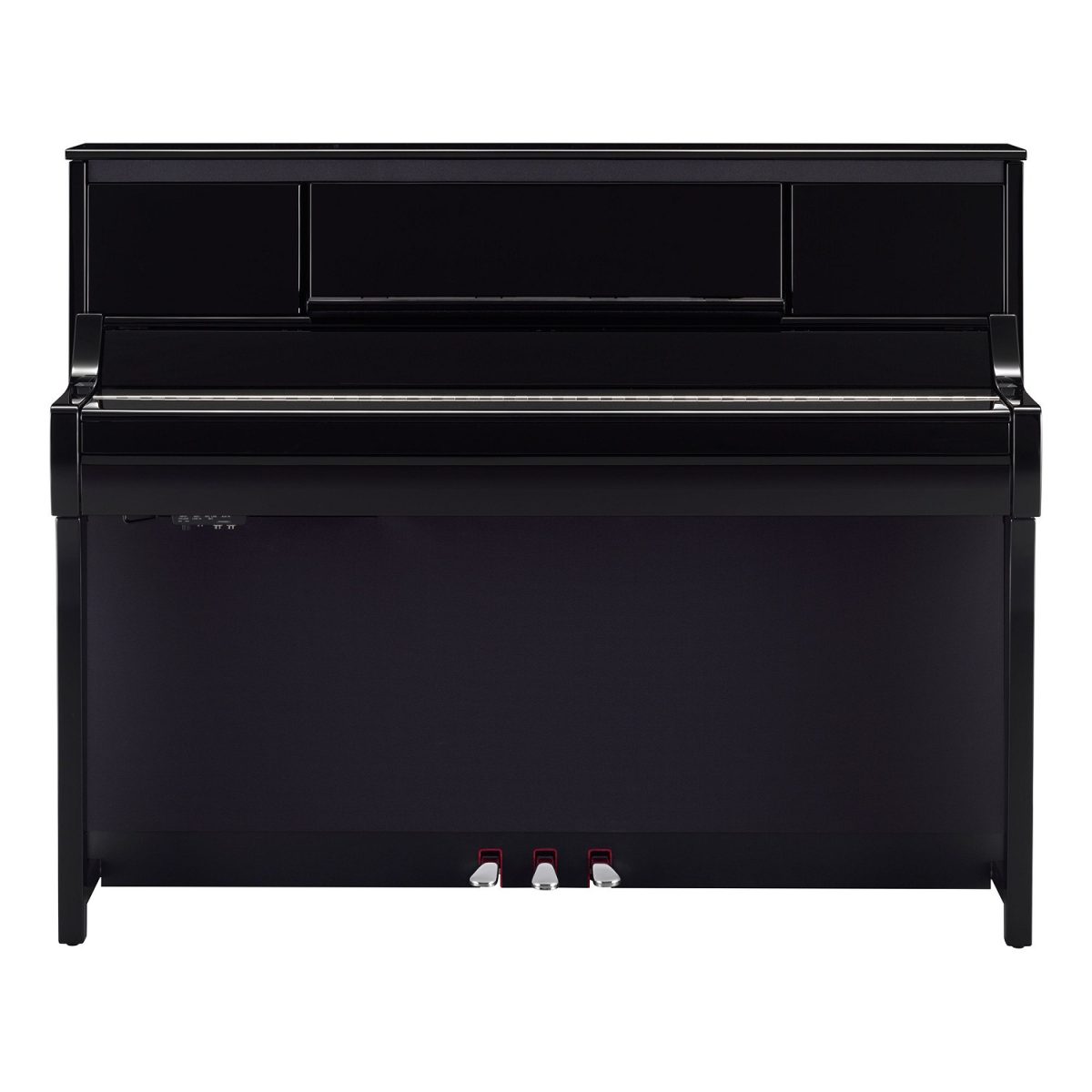 Yamaha - CSP-295 PE Clavinova - Polished Ebony Front Closed