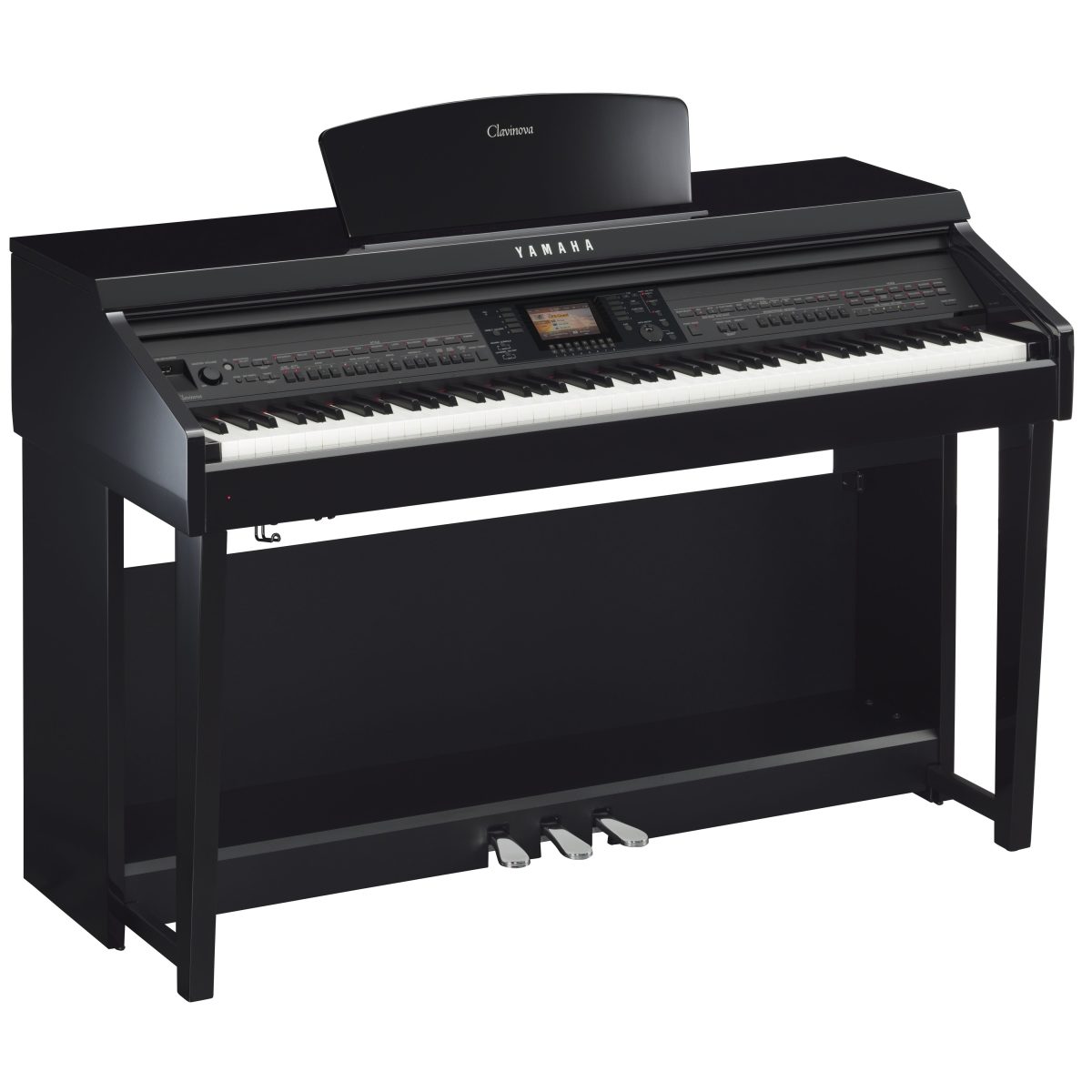 Yamaha - CVP-701 Polished Ebony Clavinova Digital Piano & Arranger