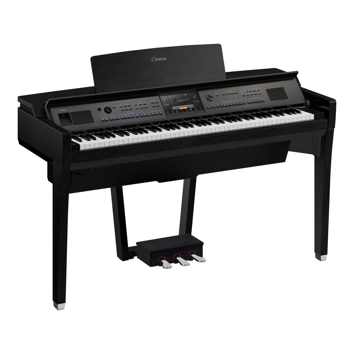 Yamaha - CVP-909 Black Clavinova Digital Piano