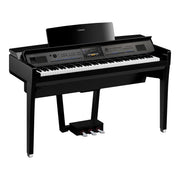 Yamaha - CVP-909 Polished Ebony Clavinova Digital Piano