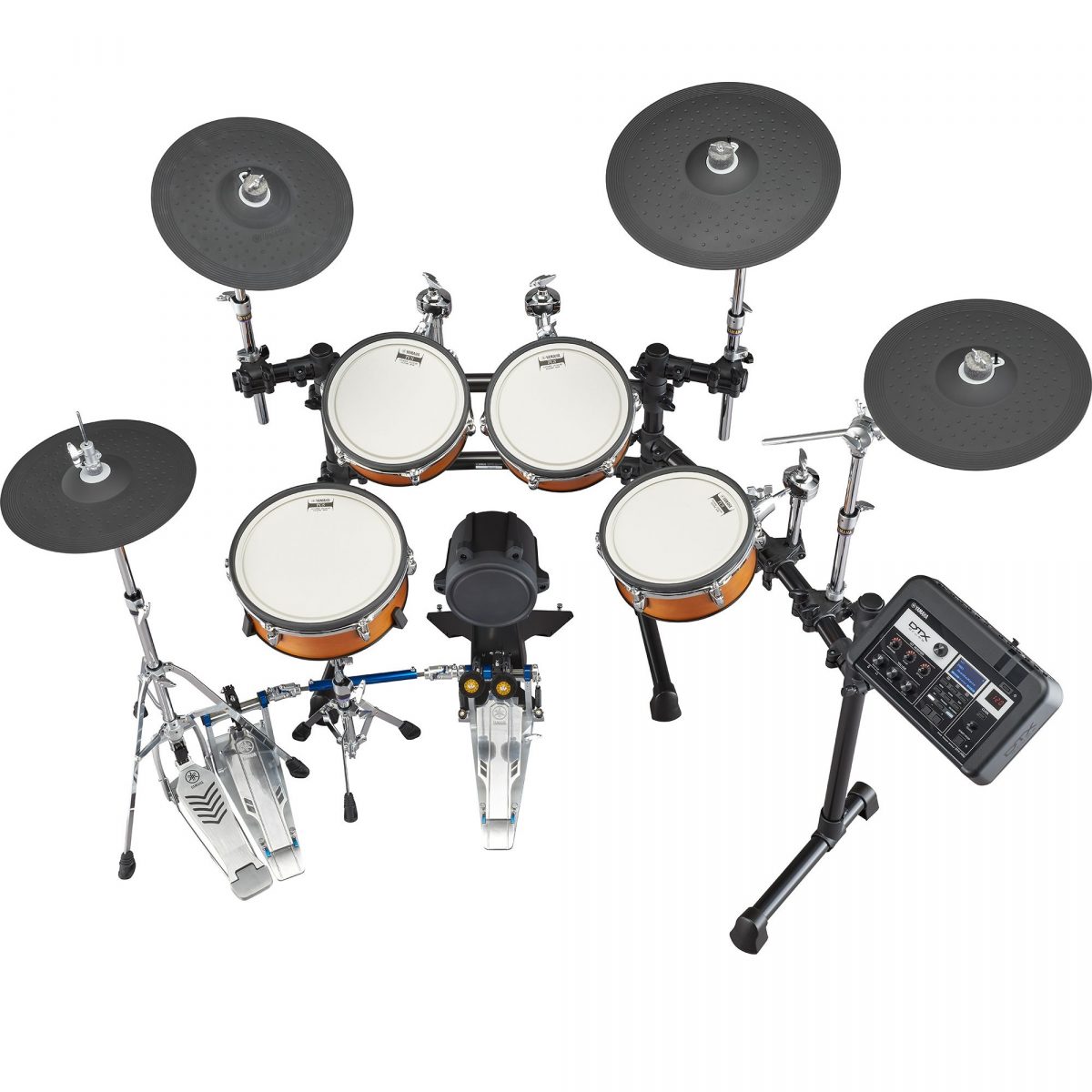 Yamaha DTX8KM Real Wood - Electronic Drum Kit (DTX8KMRW) top
