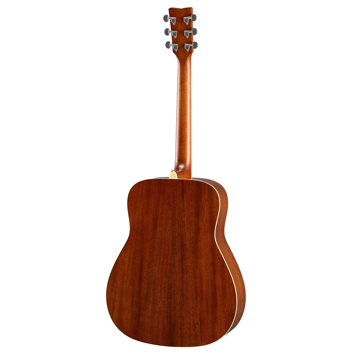 Yamaha - FG800J Brown Sunburst Back