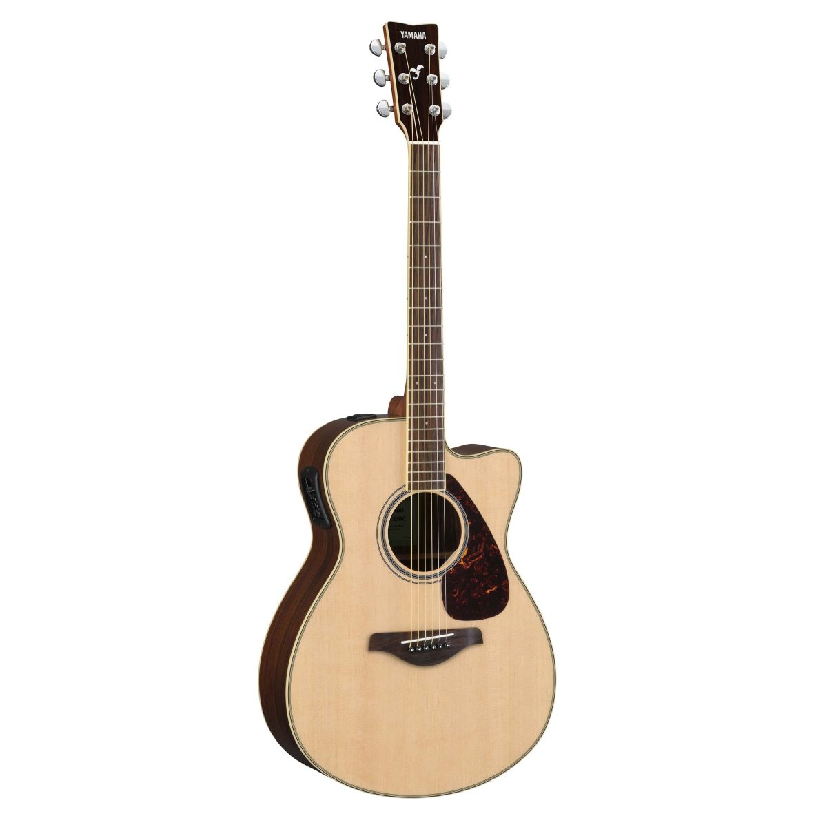 Yamaha - FSX830C Natural Acoustic-Electric Concert Guitar