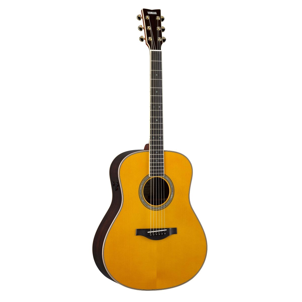Yamaha - LL-TA 1st Gen TransAcoustic Guitar Vintage Tint
