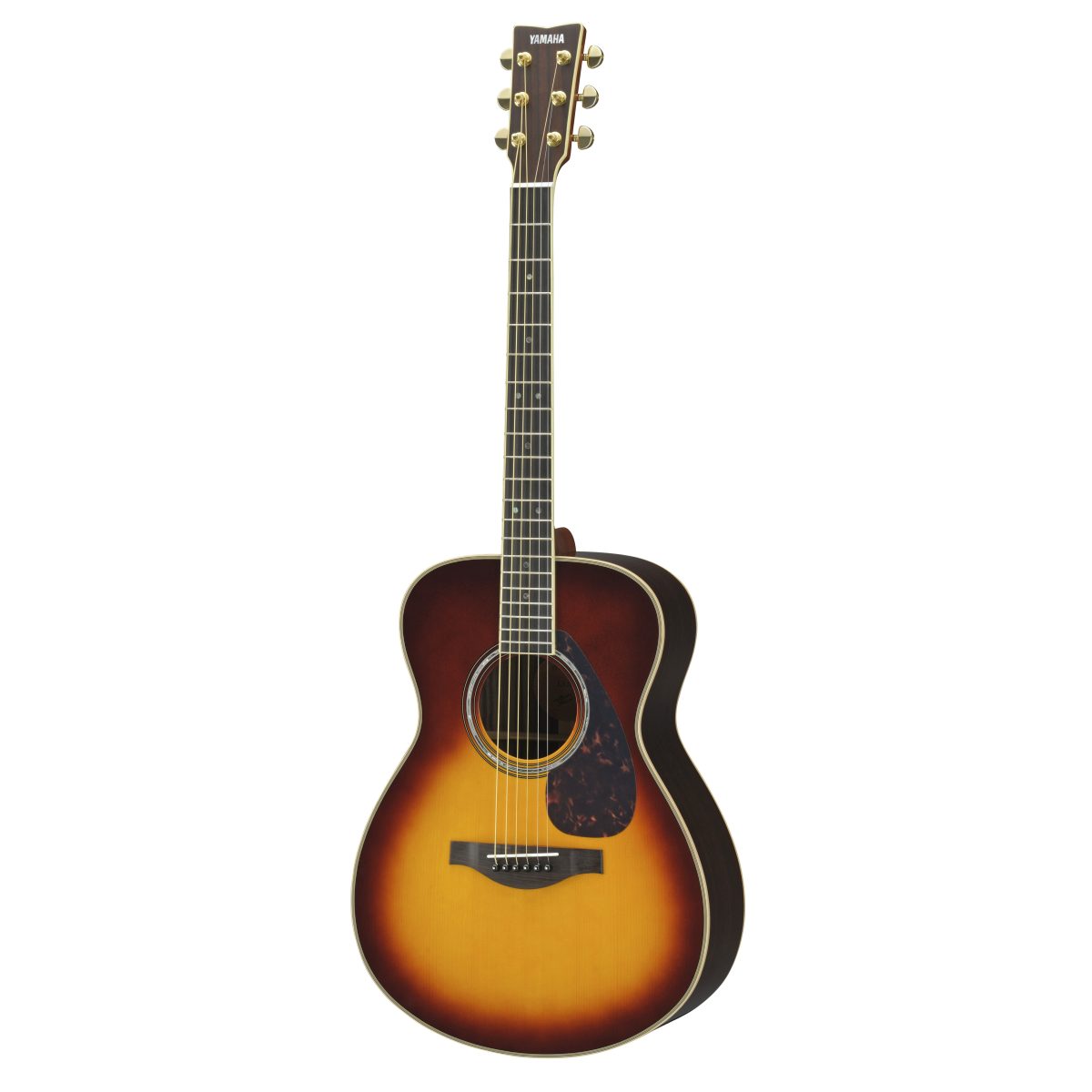 Yamaha - LS16 ARE Small Body Acoustic Electric - Brown Sunburst