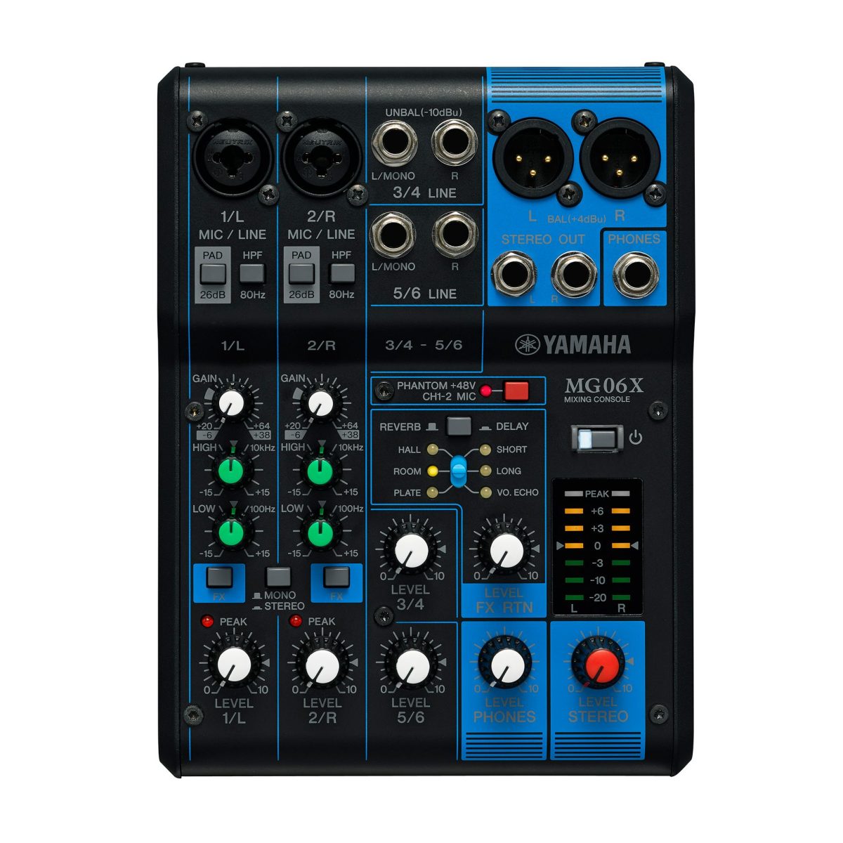 Yamaha MG06X - 6-Channel Mixing Console