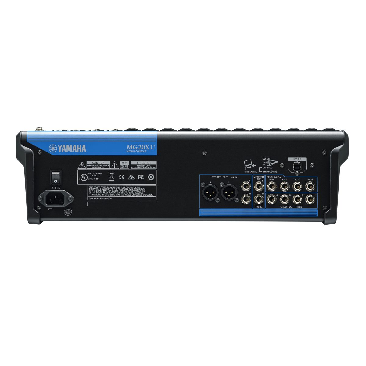 Yamaha - MG20XU 20-Channel Mixing Console w/ USB