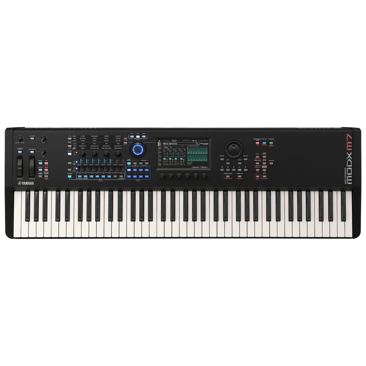 Yamaha - MODX M7 Synthesizer 76-Key Semi-Weighted FSB