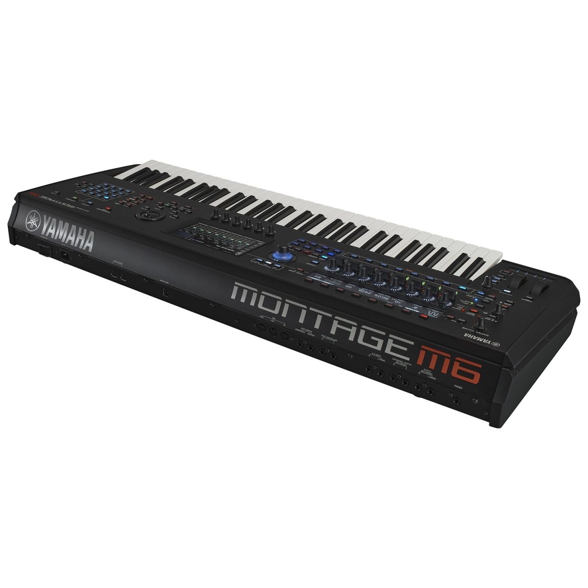 Yamaha - MONTAGE M6 Synthesizer 61 Keys Side Back