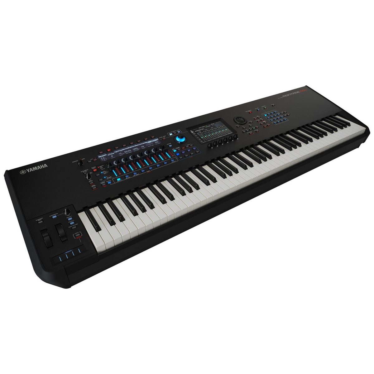 Yamaha - MONTAGE M8x Synthesizer 88 Keys Side