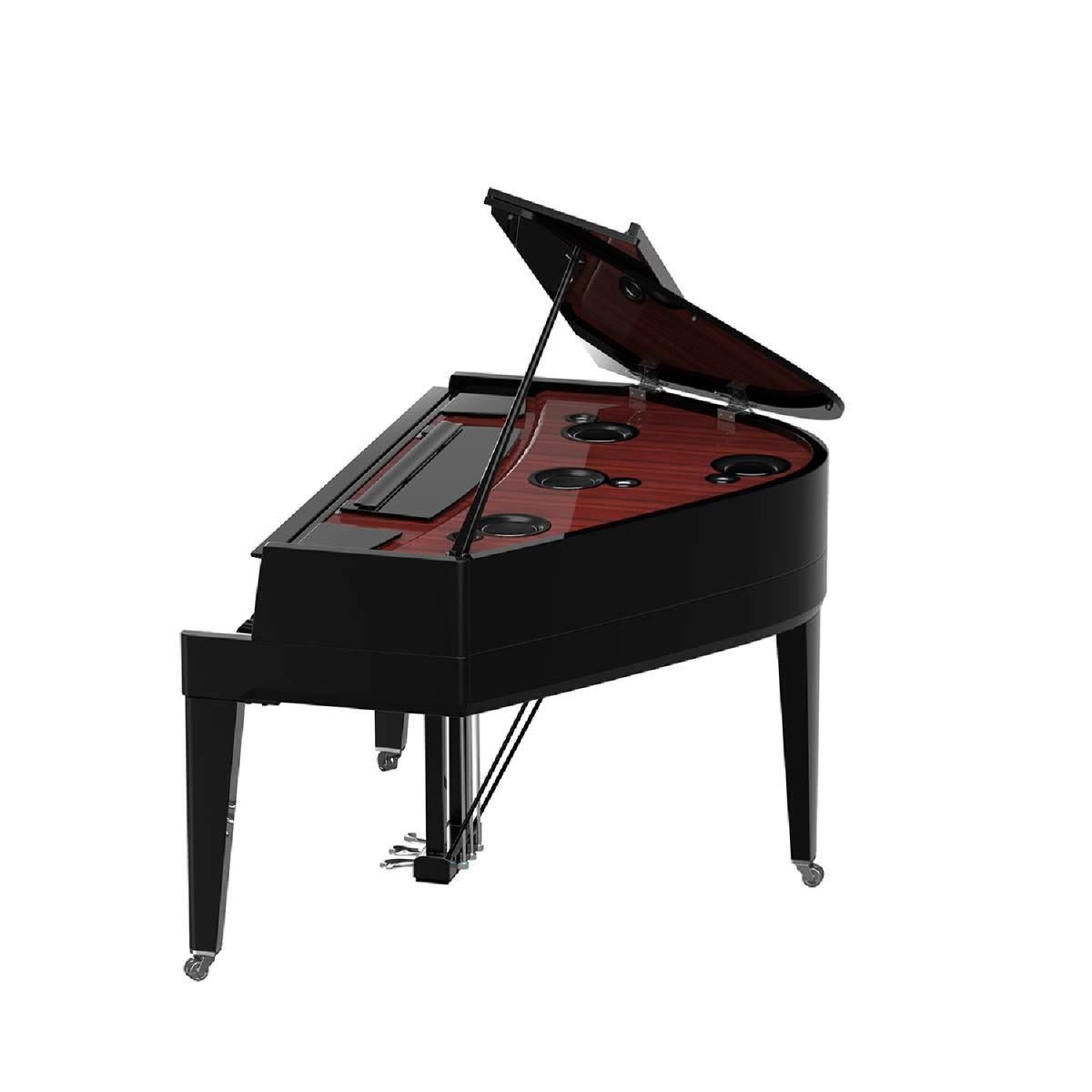 Yamaha - N3X Avant Grand Hybrid Piano Back
