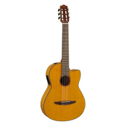 Yamaha - NCX1FM - Solid Spruce/Flame Maple Acoustic-Electric Nylon-String Guitar