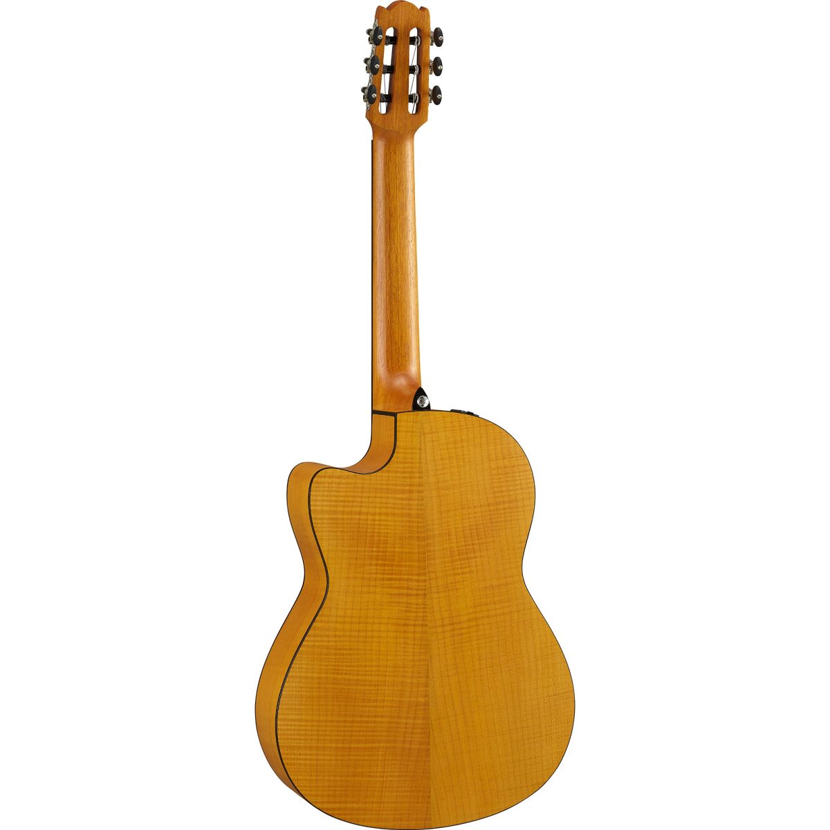 Yamaha - NCX1FM - Solid Spruce/Flame Maple Acoustic-Electric Nylon-String Guitar back
