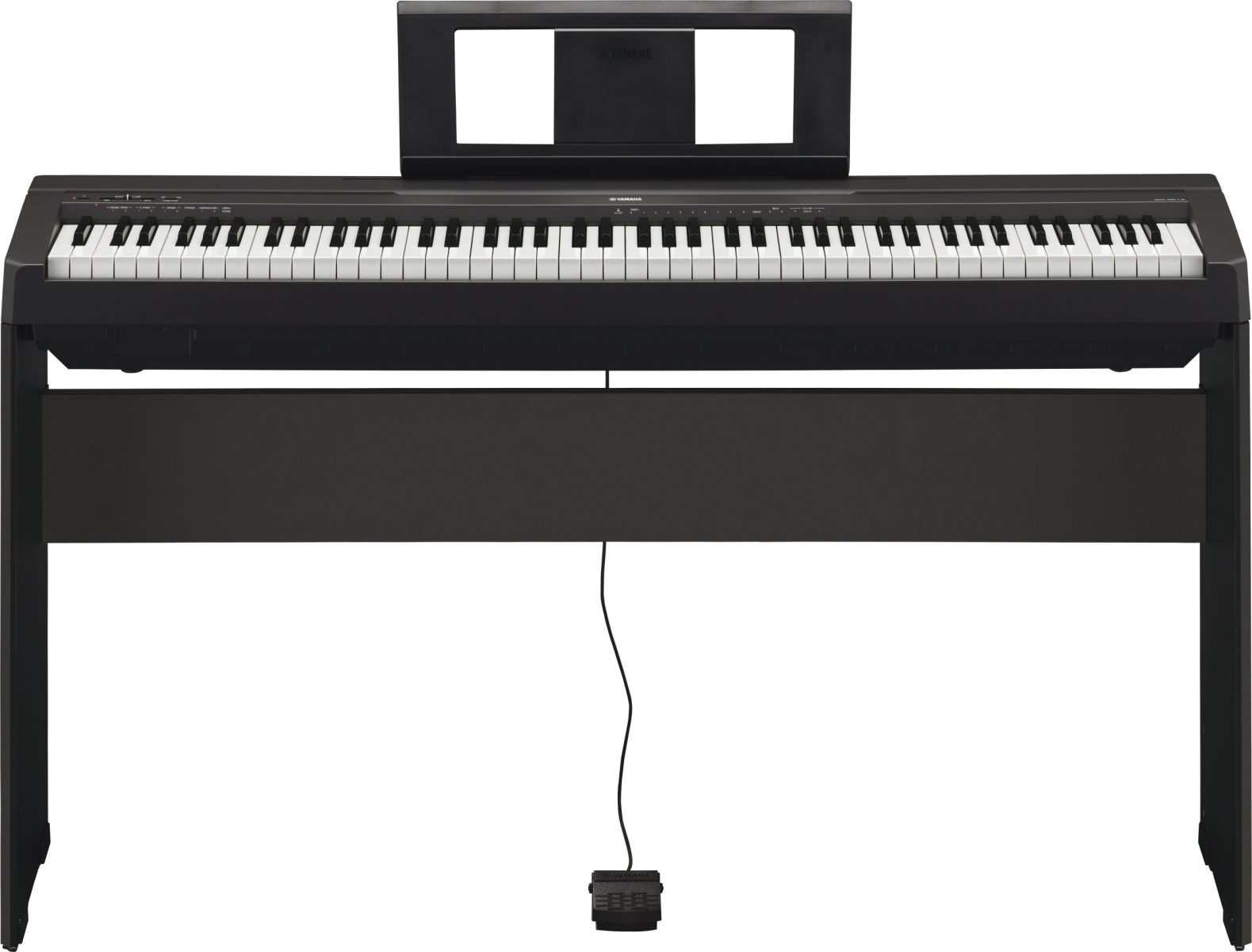 Yamah P45B with stand front