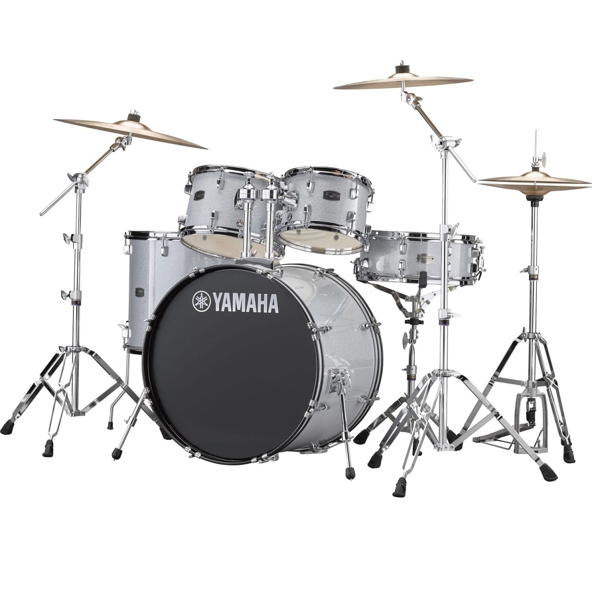 Yamaha - Rydeen - 5 pcs,10,12, 16FT, SD, 22, TH - SILVER GLITTER - RDP2F56WSLG-back