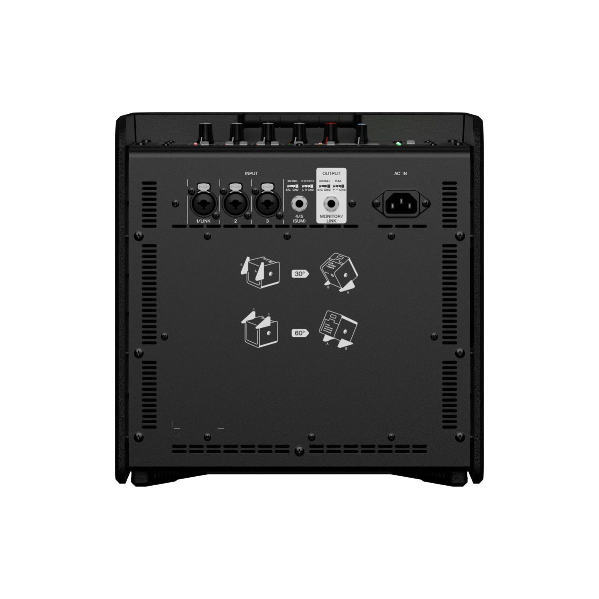 Yamaha - STAGEPAS 200BTR Portable PA System Back