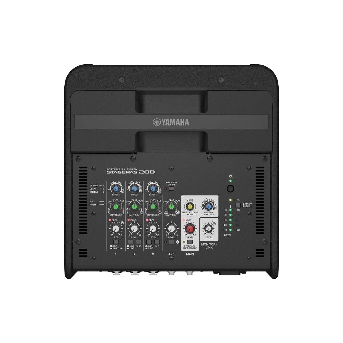 Yamaha - STAGEPAS 200BTR Portable PA System Top