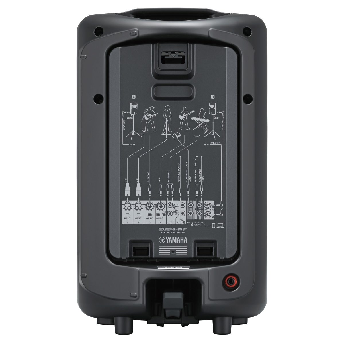 Yamaha - STAGEPAS 400BT Portable sound system 400w