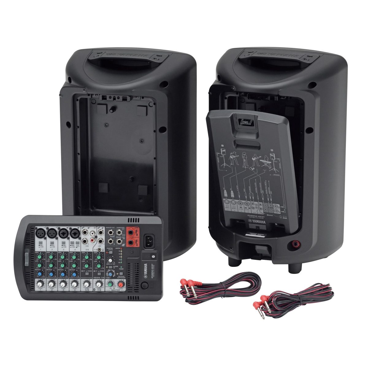 Yamaha - STAGEPAS 400BT Portable sound system 400w