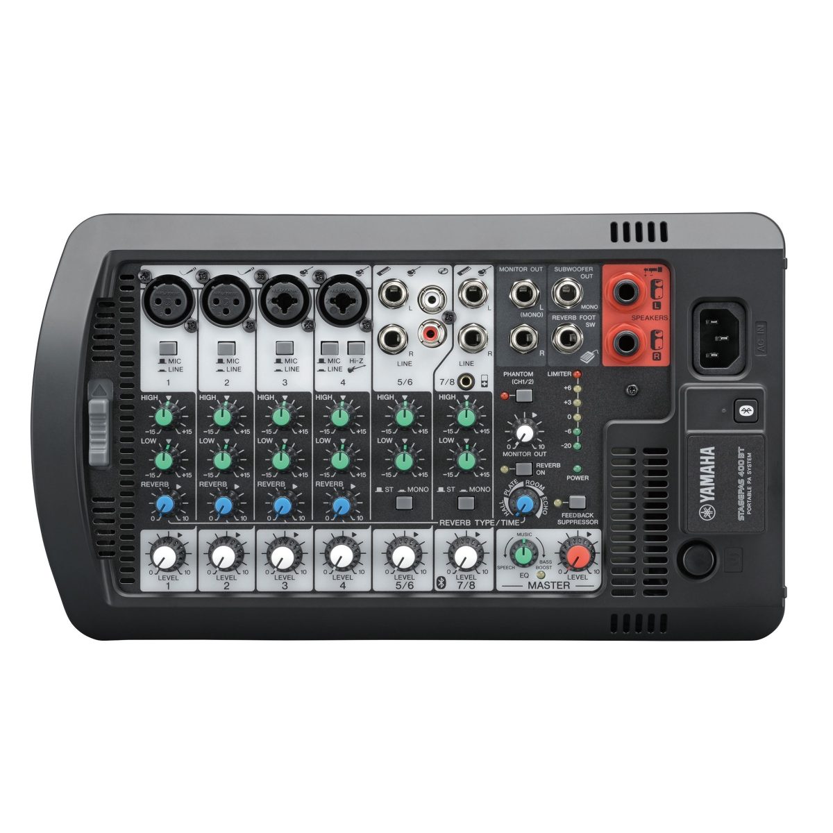 Yamaha - STAGEPAS 400BT Portable sound system 400w