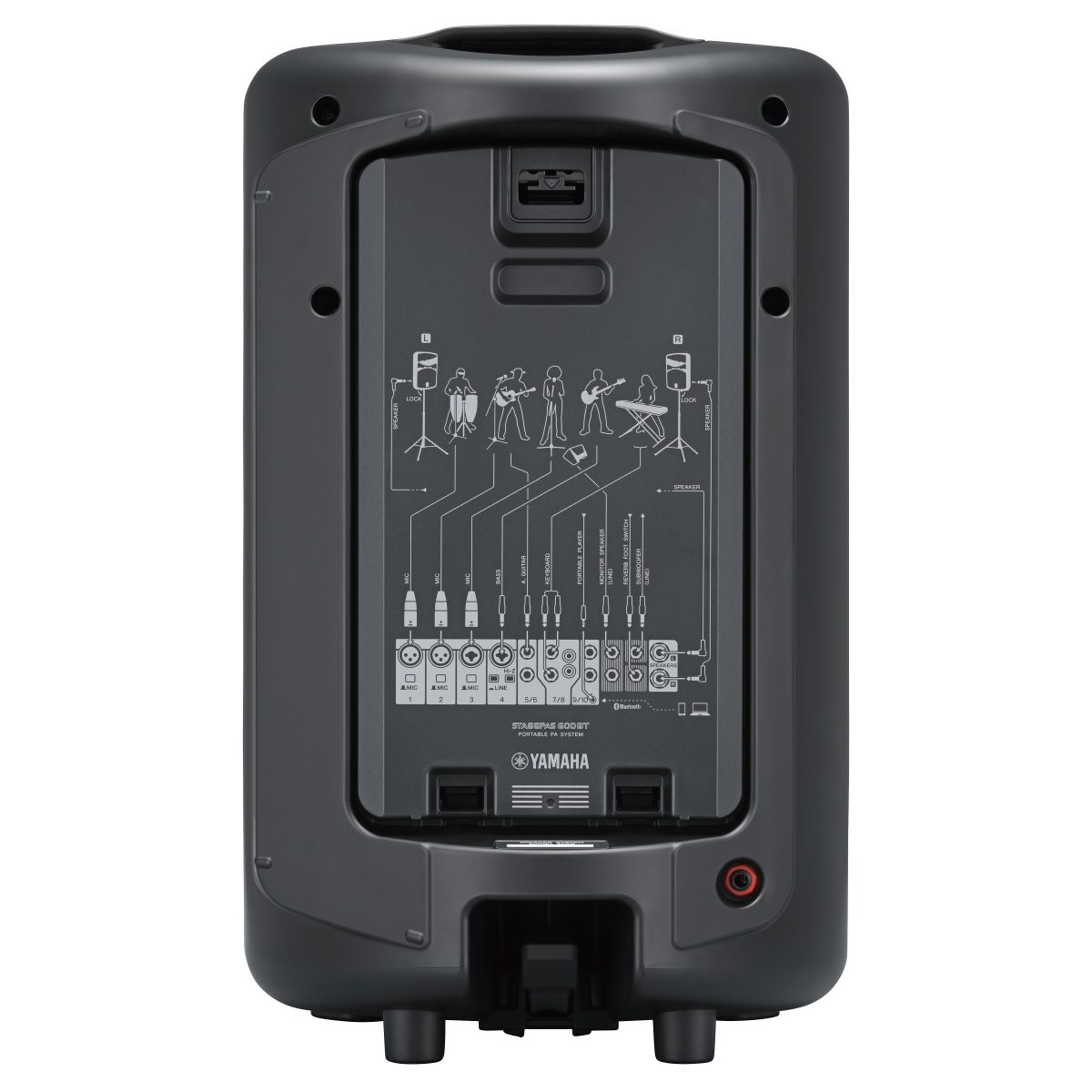 Yamaha - STAGEPAS 600BT Portable sound system 680W