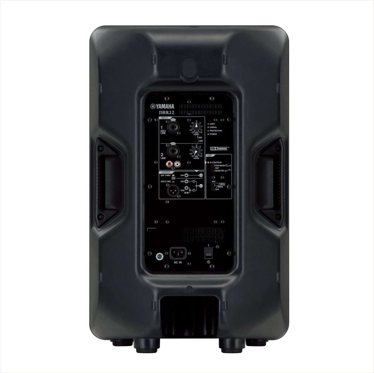 Yamaha DBR12 -12_ - 1000 W 2-way Powered Loudspeaker-back