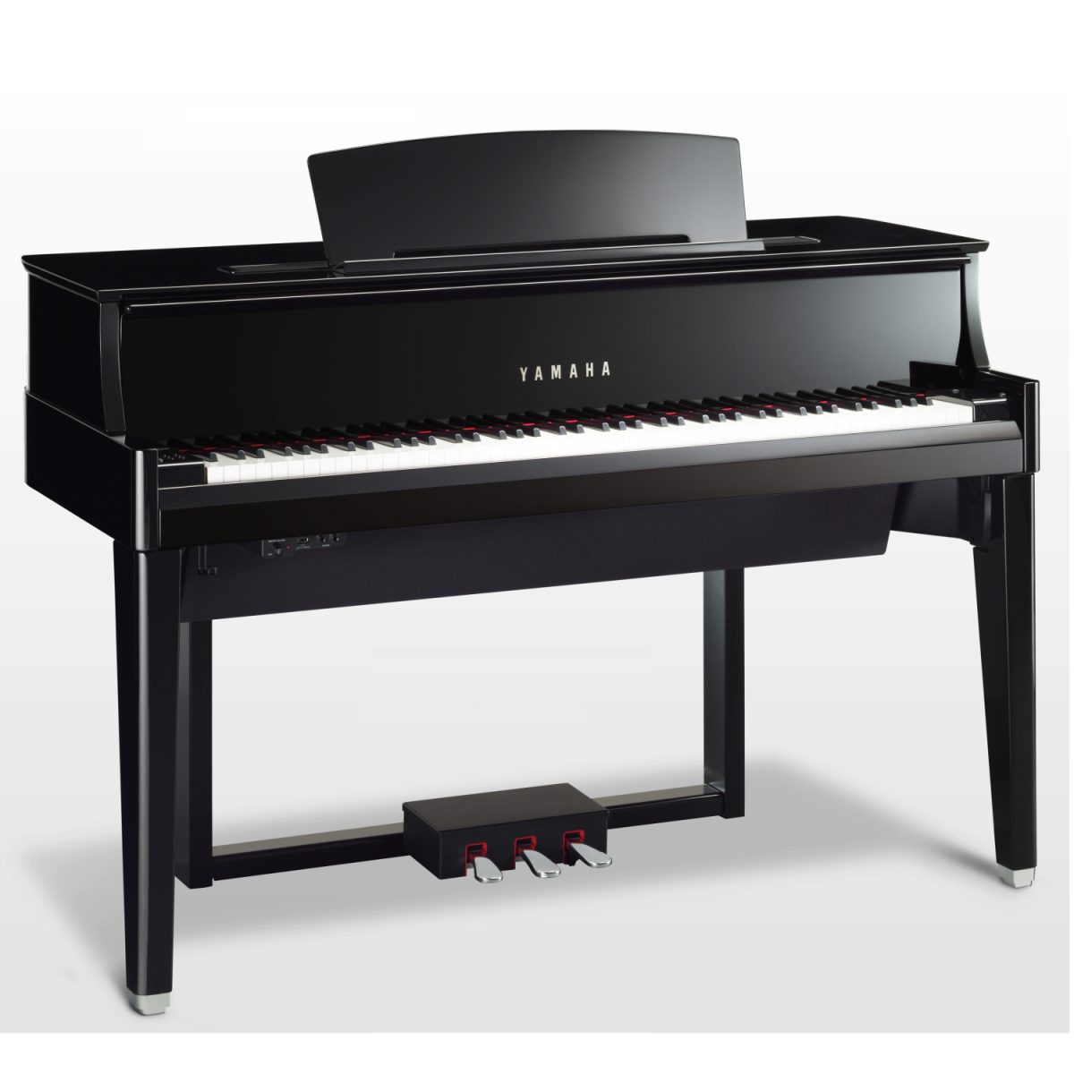 Yamaha - N1X - Avant Grand Hybrid - Polished Ebony-front